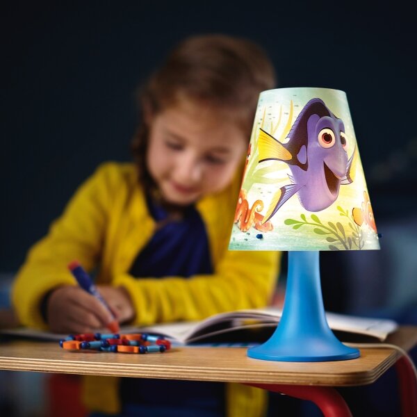 Philips 71795/90/16 - LED Детска настолна лампа DISNEY DORY LED/2,3W/230V