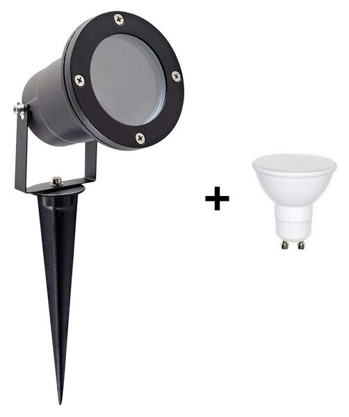 LED Екстериорна лампа BLAKE 2 GU10/6W/230V IP65