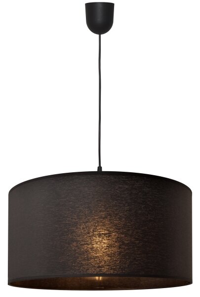 Висящ полилей ALBA 1xE27/15W/230V Ø 40 см черен