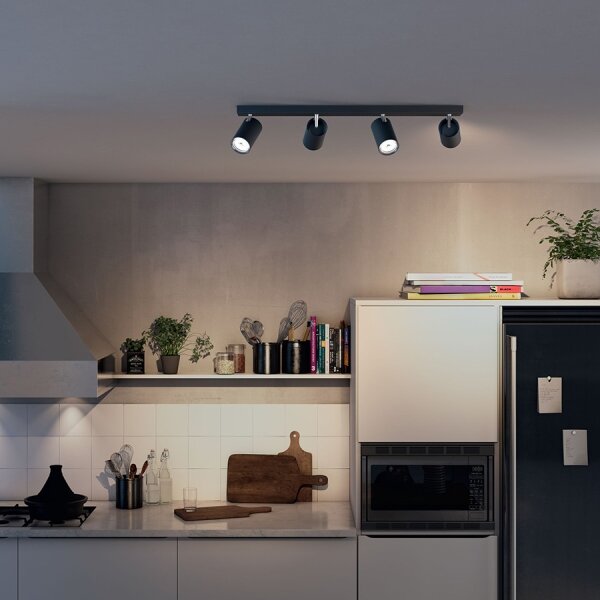 Philips 50594/30/PN - Спот MYLIVING KOSIPO 4xGU10/5,5W/230V