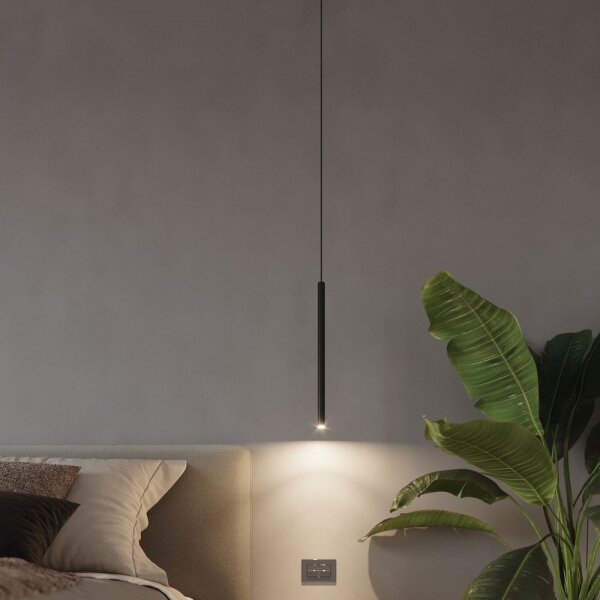 Sollux SL.0469 - Пендел PASTELO 1 1xG9/8W/230V черен