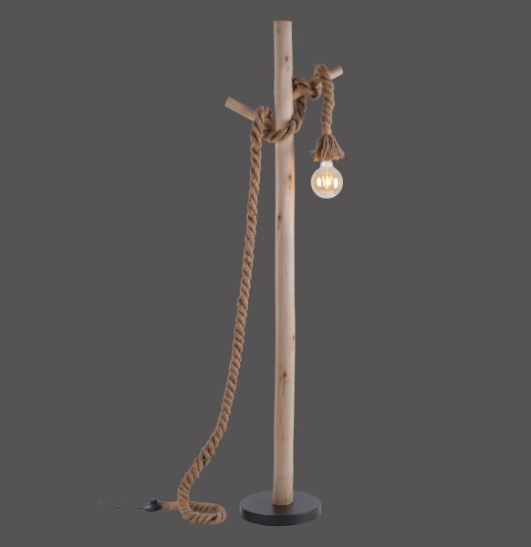 Leuchten Direkt 15484-18 - Лампион ROPE 1xE27/15W/230V
