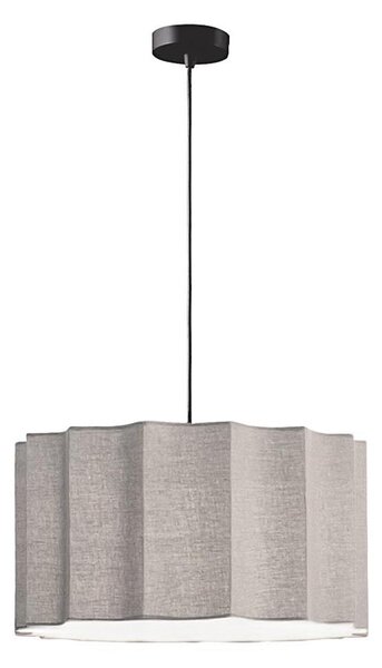 Пендант на шнур WAVY 1xE27/14W/230V сив