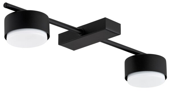 Brilagi - LED RGB димируемо точково осветително тяло MONO 2xGX53/14W/230V Wi-Fi Tuya черно