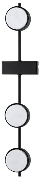 Brilagi - LED RGB димируемо точково осветително тяло MONO 3xGX53/14W/230V Wi-Fi Tuya черно