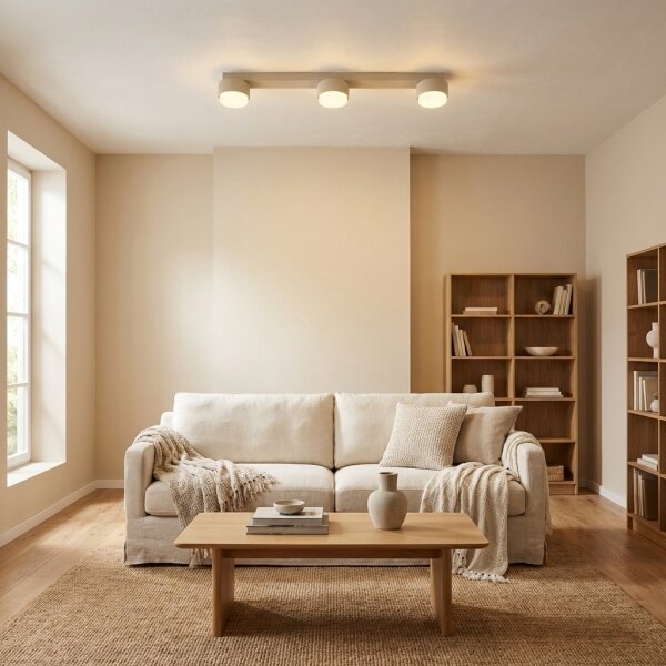 Brilagi - LED RGB димируемо точково осветително тяло MONO 3xGX53/14W/230V Wi-Fi Tuya бежово