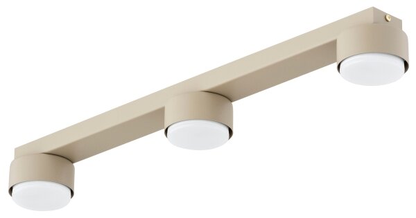 Brilagi - LED RGB димируемо точково осветително тяло MONO 3xGX53/14W/230V Wi-Fi Tuya бежово