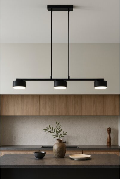 Brilagi - димируем LED RGB полилей на кабел MONO 3xGX53/14W/230V Wi-Fi Tuya черен