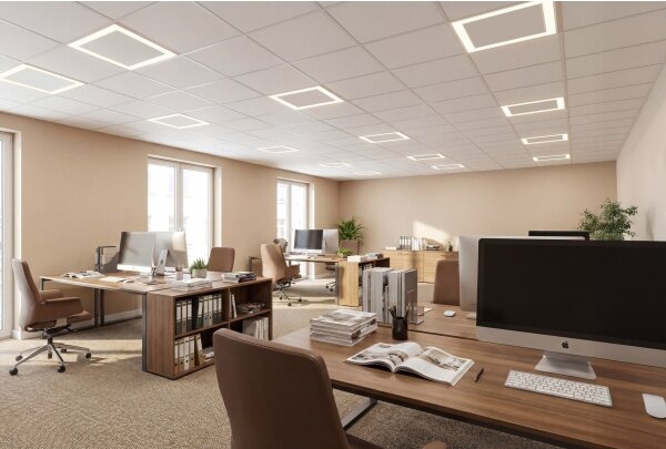 Kanlux 46070 - LED рамка за вграждане AVAR LED/32W/230V 3000/4000/6000K 60x60 cm UGR<19