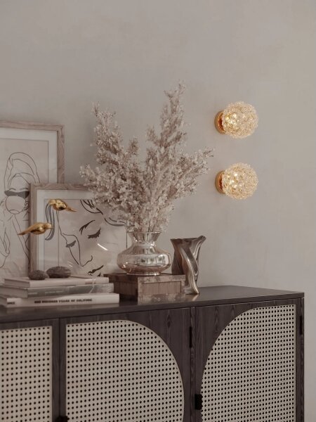 MAXLIGHT W0443 - Аплик RITA 1xG9/5W/230V златист