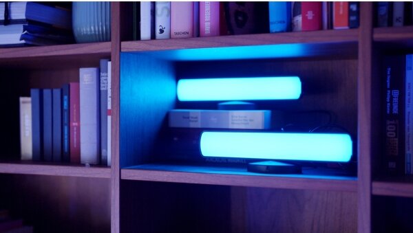 Osram - КОМЛЕКТ 2x LED RGBW димируема настолна лампа MOOD LIGHT LED/4W/230V Wi‑Fi + ДУ