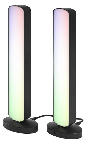 Osram - КОМЛЕКТ 2x LED RGBW димируема настолна лампа MOOD LIGHT LED/4W/230V Wi‑Fi + ДУ