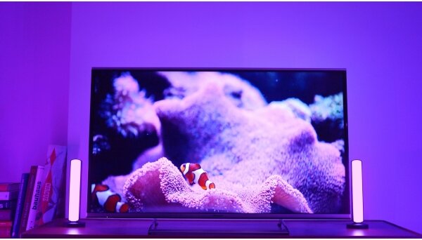 Osram - КОМЛЕКТ 2x LED RGBW димируема настолна лампа MOOD LIGHT LED/4W/230V Wi‑Fi + ДУ