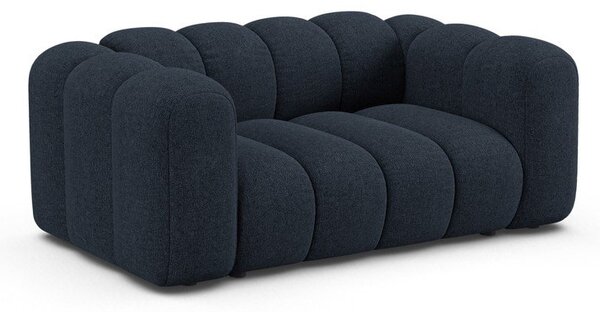 Тъмносин шенилов диван 170 cm Lupine – Micadoni