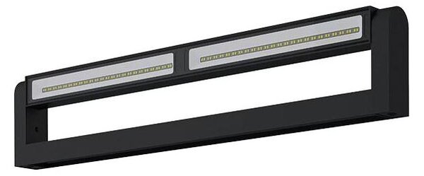Brilagi - LED външно стенно осветително тяло SALERNO LED/24W/230V 66 см черно IP65