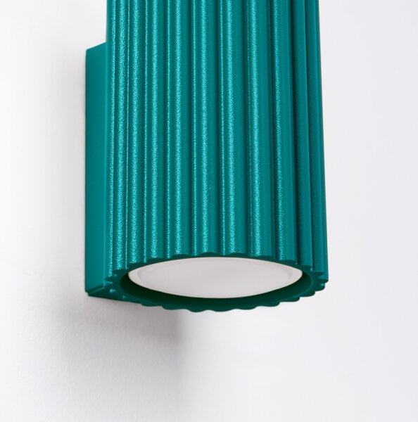 Brilagi - LED стенен аплик CRESTO 1xGU10/10W/230V 10 cm тюркоазен