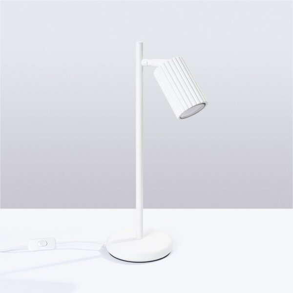 Brilagi - LED настолна лампа CRESTO 1xGU10/10W/230V бяла