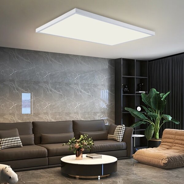 Brilagi - LED таванно осветително тяло за баня FRAME LED/96W/230V 120x60 cm IP44 бяло