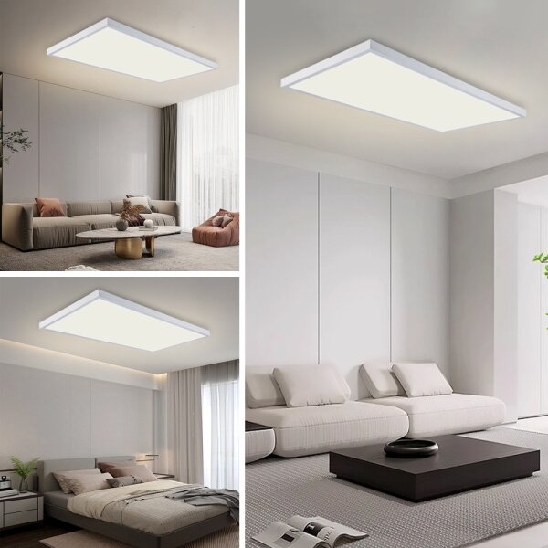 Brilagi - LED таванно осветително тяло за баня FRAME LED/96W/230V 120x60 cm IP44 бяло