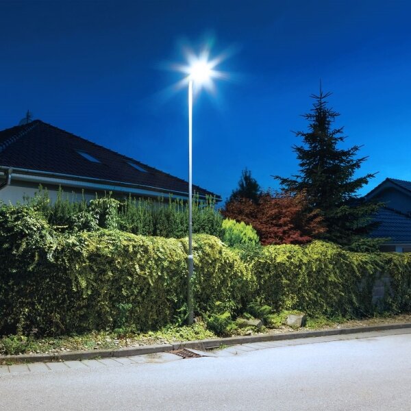 LED Димируема соларна улична лампа със сензор KERS LED/300W/3,2V 6500K IP65