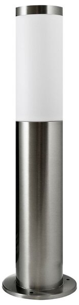 LED RGBW димируема външна лампа LIVIA 1xE27/6,5W/230V 45 см IP44 сребриста