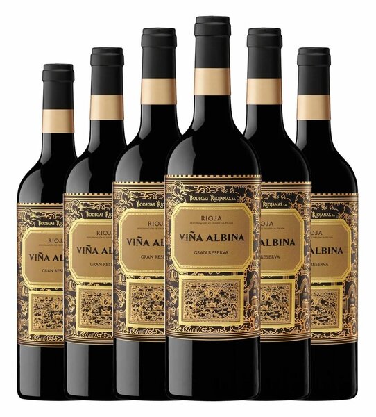 Червено Вино Bodegas Riojanas Viña Albina Gran Reserva 6 броя