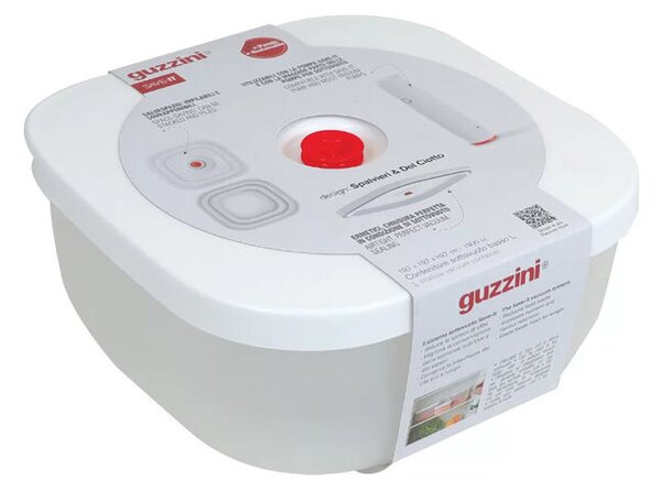 Контейнер за Съхранение на Храни Guzzini Save-it Бял 1,9 L