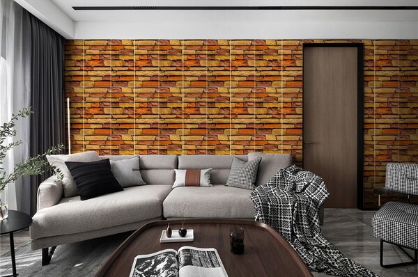 Самозалепващи се панели в комплект на стената 6 бр. 30x60 cm Brick Wall – SP TREND