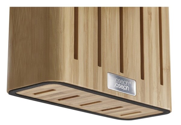 Комплект ножове с поставка 5 бр. от неръждаема стомана Elevate Bamboo – Joseph Joseph