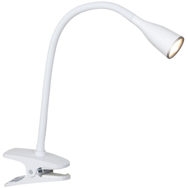 Rabalux 4196 - настолна LED лампа с щипка JEFF LED/4,5W/230V бяла