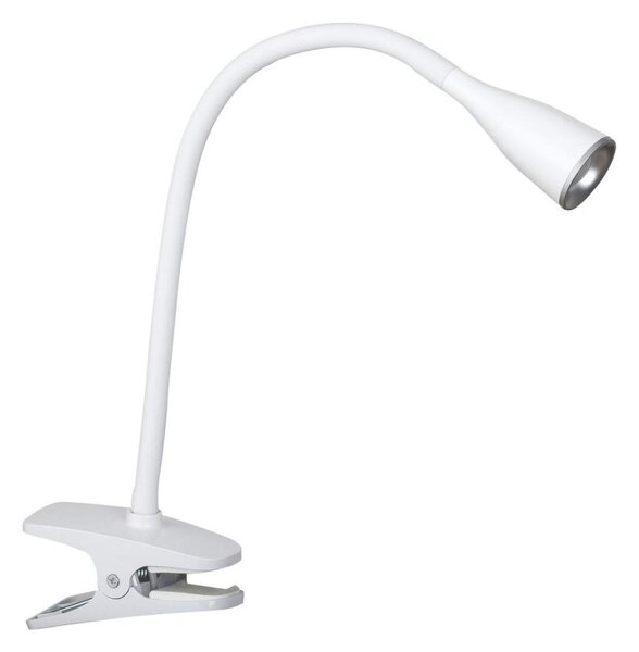 Rabalux 4196 - настолна LED лампа с щипка JEFF LED/4,5W/230V бяла