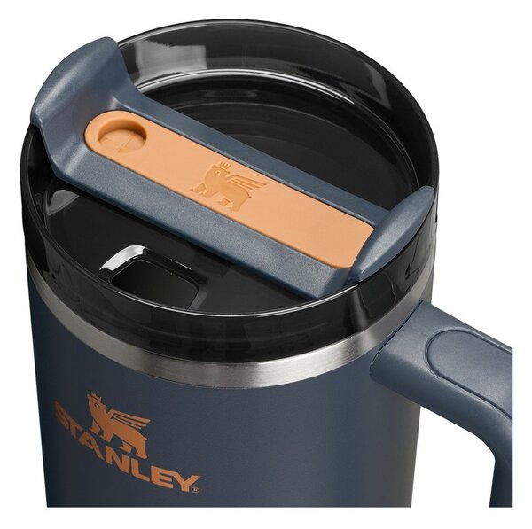 Тъмносин термос със сламка от неръждаема стомана 1,18 l Quencher H2.0 FlowState Tumbler Twilight – Stanley
