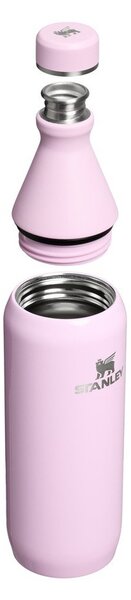 Розова термо бутилка от неръждаема стомана 600 ml All Day Slim Bottle Cherry Blossom Gloss – Stanley