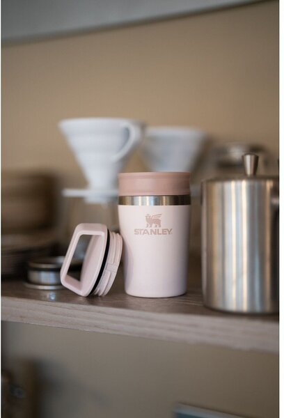 Светлорозова термочаша от неръждаема стомана 230 ml Café-To-Go Travel Mug Rose Quartz – Stanley
