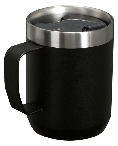Черна термочаша от неръждаема стомана 230 ml Stay-Hot Camp Mug Black – Stanley