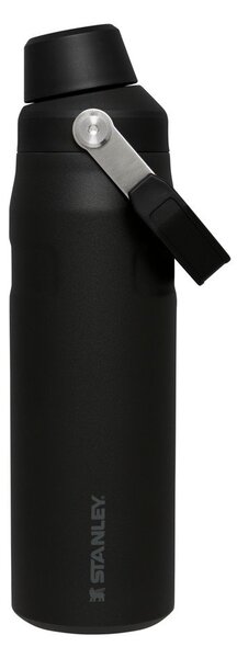 Черна термо бутилка от неръждаема стомана 700 ml IceFlow™ Bottle Fast Flow Black – Stanley