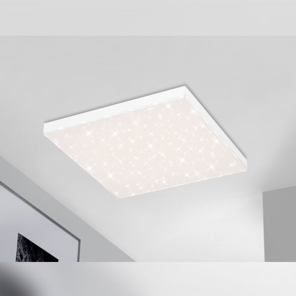 Briloner 7381-116 - LED Димируем плафон STARRY SKY LED/24W/230V + д.у
