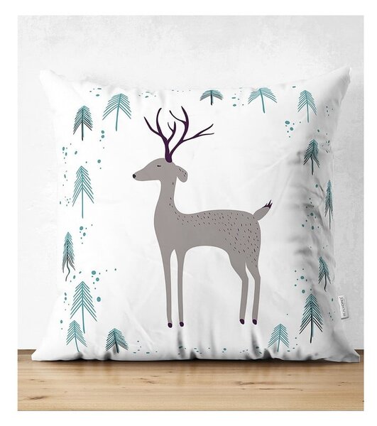 Комплект от 4 коледни калъфки за възглавници и покривка за маса Winter Wonderland - Minimalist Cushion Covers