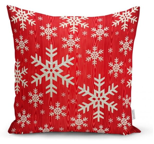 Комплект от 4 коледни калъфки за възглавници и покривка за маса Happy Holiday - Minimalist Cushion Covers