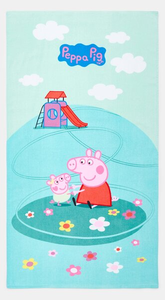 Sinsay - Памучна кърпа Peppa Pig - многоцветен
