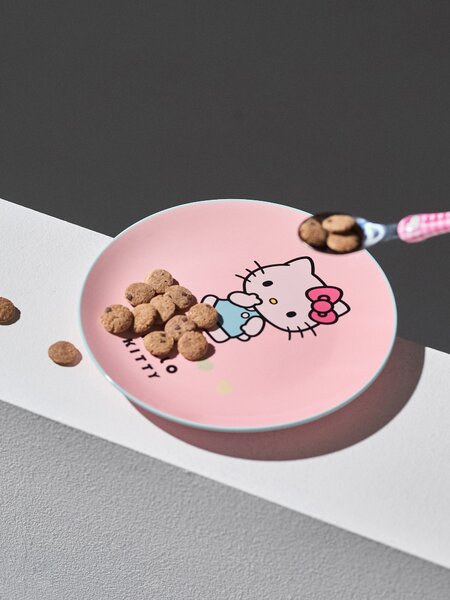 Sinsay - Керамична чиния Hello Kitty - многоцветен