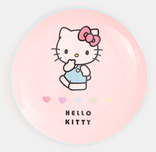 Sinsay - Керамична чиния Hello Kitty - многоцветен