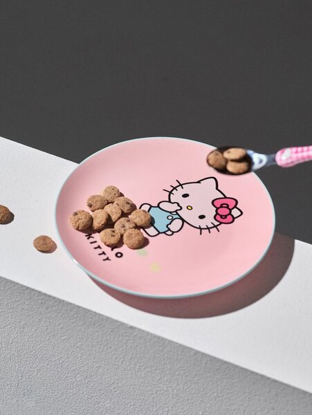 Sinsay - Керамична чиния Hello Kitty - многоцветен
