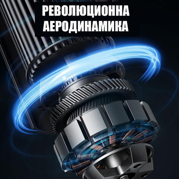 Вентилатор кула Dreo Tower Fan 413S, 35W, 92 см, 1961 м3/ч, 8 скорости, 4 режима, Осцилация, Мобилно приложение, Гласови команди, Черен