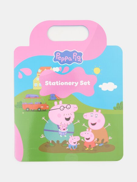Sinsay - Книга със стикери Peppa Pig - розов