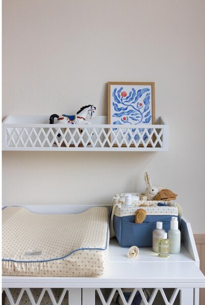 Бяла стенна детска закачалка 75x16 cm Harlequin – Cam Cam Copenhagen