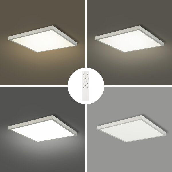 Brilagi - Димируемо LED осветително тяло за баня FRAME SMART LED/50W/230V 60x60 IP44 + дистанционно управление