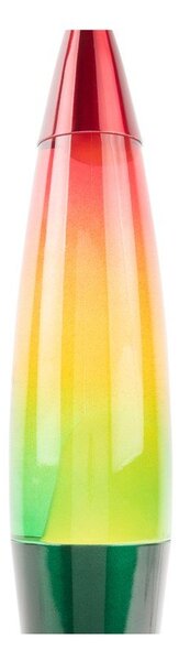 Зелена стъклена лава лампа (височина 41,5 cm) Rainbow Rocket Lava – Leitmotiv