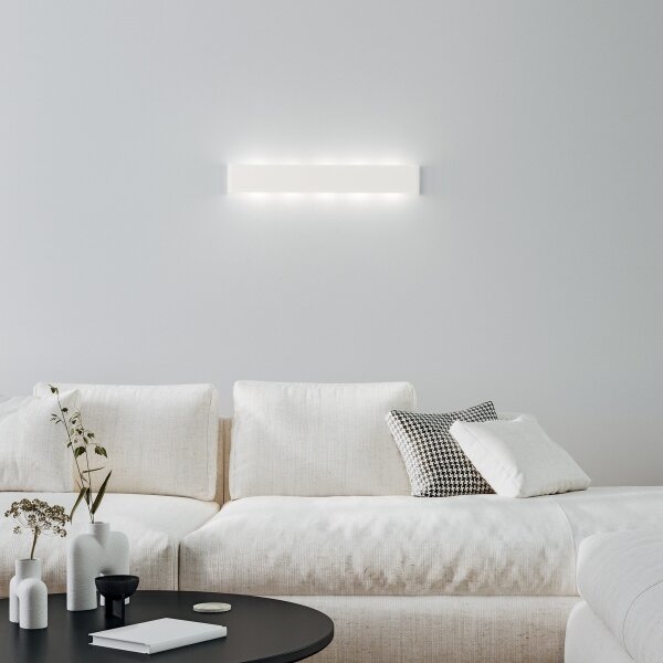 Ideal Lux - LED аплик DELTA LED/14W/230V 4000K 41 см CRI 90 бял