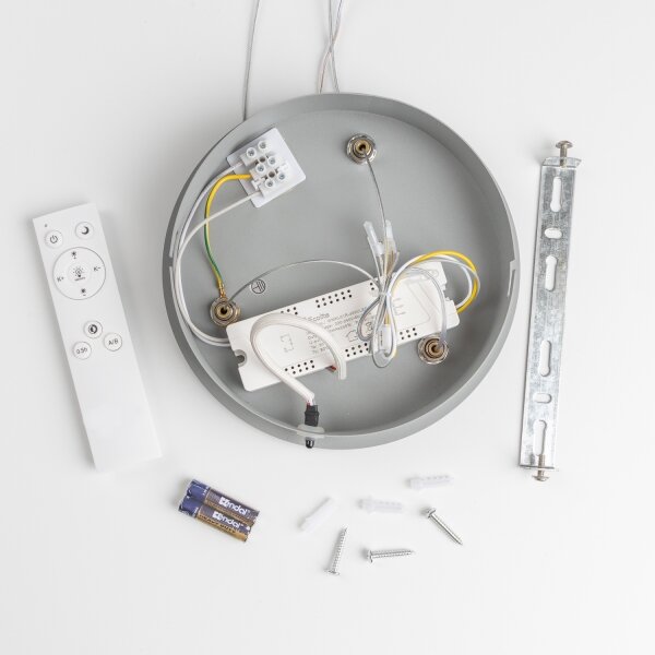 Brilagi - LED димируем полилей на кабел LED/40W/230V 3000-6500K сив + с дистанционно управление